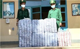 BĐBP Kiên Giang liên tiếp bắt giữ nhiều vụ buôn lậu thuốc lá qua biên giới