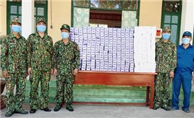 Giang Thành (Kiên Giang): Liên tiếp bắt giữ nhiều vụ vận chuyển trái phép thuốc lá ngoại qua biên giới huyện