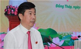 Ông Phạm Thiện Nghĩa tái đắc cử chức Chủ tịch UBND tỉnh Đồng Tháp