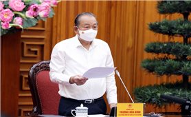 Phó Thủ tướng Thường trực Trương Hoà Bình chủ trì họp Hội đồng Tư vấn đặc xá Trung ương