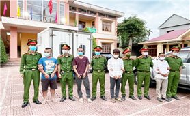 Quảng Trị: Bắt tạm giam 4 đối tượng vụ tấn công cảnh sát bảo vệ xe vận chuyển quạt điện gió