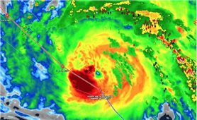 Siêu bão số 9 tăng cấp, dự báo sẽ đổ bộ vào tiểu bang Louisiana (Mỹ) vào chiều tối nay