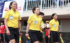 Trọng tài Bùi Thị Thu Trang tham dự Hội thảo chuẩn bị cho VCK World Cup Nữ 2023