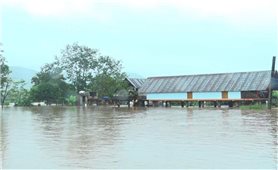 Đắk Lắk: Mưa lớn gây ngập lụt ở nhiều địa phương