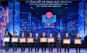 45 công trình được trao Giải thưởng sáng tạo khoa học công nghệ Việt Nam năm 2020
