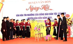 Ngày hội Văn hóa tín ngưỡng của đồng bào dân tộc Sán Dìu, huyện Vân Đồn năm 2021