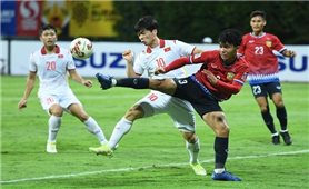 Thắng 2-0 Lào, đội tuyển Việt Nam khởi đầu thuận lợi tại AFF Cup 2020