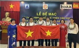 Học sinh Việt Nam đoạt 5 huy chương kỳ thi Olympic quốc tế IOAA 2021