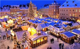 10 khu chợ Giáng sinh nổi tiếng ở châu Âu mở cửa trở lại