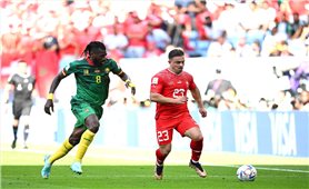 World Cup 2022: Thụy Sĩ giành chiến thắng tối thiểu trước Cameroon