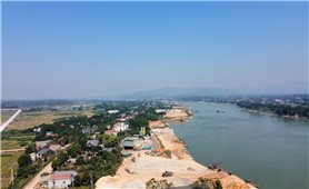 Phù Ninh (Phú Thọ): Xe chở đất từ Dự án Công viên nghĩa trang Vĩnh Hằng về cảng Sang Nhung đang gây ảnh hưởng môi trường sống của người dân