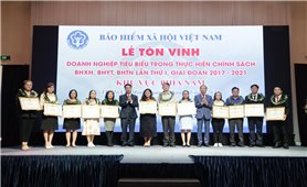 Bảo hiểm xã hội Việt Nam: Tôn vinh 103 doanh nghiệp tiêu biểu phía Nam