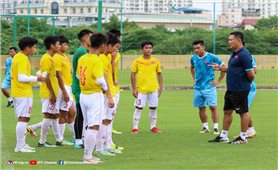 Tuyển U16 Việt Nam sẵn sàng tham dự Giải U16 Đông Nam Á 2022