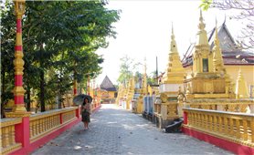 Nghệ thuật kiến trúc chùa Xvayton - Niềm tự hào của đồng bào Khmer An Giang