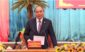 Chủ tịch nước Nguyễn Xuân Phúc thăm và làm việc tại tỉnh Bình Định