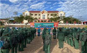 Tỉnh Kon Tum tổ chức giao - nhận quân nhanh gọn, an toàn