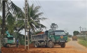 Thọ Xuân (Thanh Hóa): Lợi dụng làm đường để khai thác tài nguyên đất trái phép