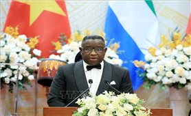 Tổng thống nước Cộng hòa Sierra Leone và phu nhân kết thúc tốt đẹp chuyến thăm chính thức Việt Nam