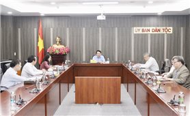 Bộ trưởng, Chủ nhiệm UBDT chủ trì họp Ban soạn thảo Chuyên đề “Chủ nghĩa dân tộc trong tình hình thế giới hiện nay - Vấn đề đặt ra cho Việt Nam”