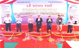 Quảng Trị: Động thổ nâng cấp, mở rộng Quốc lộ 9