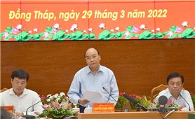 Chủ tịch nước Nguyễn Xuân Phúc: Đồng Tháp cần chú trọng hơn nữa thúc đẩy phát triển kinh tế tập thể