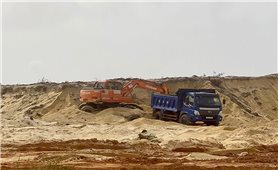 Quảng Bình: Xử phạt doanh nghiệp gần 400 triệu đồng về hành vi khai thác cát trái phép