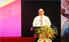 Toàn văn bài phát biểu của Chủ tịch nước Nguyễn Xuân Phúc tại Lễ phát động Tháng Nhân đạo năm 2022