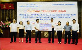 Điện Biên: Tiếp nhận 30 tỷ đồng hỗ trợ “Sóng và máy tính cho em” từ Tổng Công ty Cảng hàng không Việt Nam