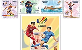 Phát hành bộ tem “Đại hội Thể thao Đông Nam Á lần thứ 31 - SEA Games 31”