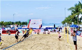 Hướng tới SEA Games 31: Bóng ném bãi biển quyết tâm bảo vệ ngôi vô địch