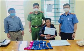 Điện Biên: Một phụ nữ bị bắt vì mua 6.000 viên ma túy tổng hợp