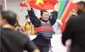 SEA Games 31: Cô gái dân tộc Thái Quàng Thị Thu Nghĩa giành Huy chương Vàng Pencak Silat