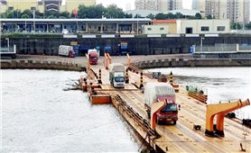 Quảng Ninh: Thông quan trở lại Lối mở cầu phao tạm Km3+4 Hải Yên, Móng Cái
