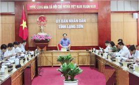 Lạng Sơn: Họp chuyên đề xem xét dự thảo Đề án xây dựng nông thôn mới giai đoạn 2021 - 2025