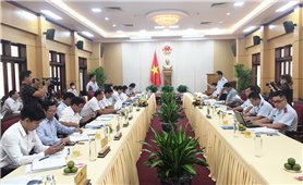 Đoàn công tác UBDT công bố quyết định thanh tra tại tỉnh Quảng Ngãi
