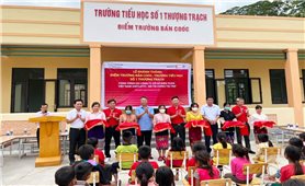 Quảng Bình: Vietlott tài trợ xây trường cho học sinh DTTS