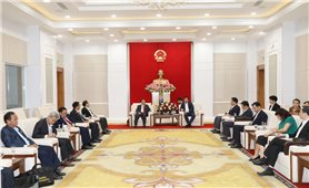 Quảng Ninh: Chủ tịch UBND tỉnh tiếp xã giao Chủ nhiệm Ban Kiểm tra Lào