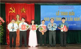 Báo Dân tộc và Phát triển có tác phẩm báo chí đạt Giải Báo chí tỉnh Đắk Lắk lần II