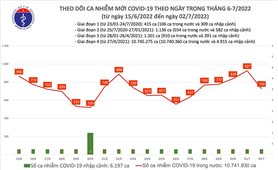 Ngày 2/7: Việt Nam có 730 ca mắc COVID-19 và 9.694 ca khỏi bệnh