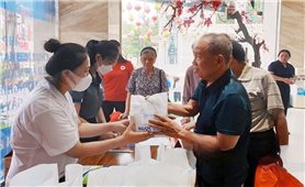 Lạng Sơn: Hơn 450 người có công, thân nhân người có công được khám, kiểm tra sức khỏe miễn phí