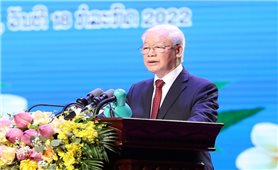 Toàn văn bài phát biểu của Tổng Bí thư Nguyễn Phú Trọng tại Lễ kỷ niệm 60 năm Ngày thiết lập quan hệ ngoại giao Việt Nam-Lào