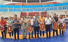 Bắc Giang: Giải Vô địch trẻ và thiếu niên Vật dân tộc quốc gia năm 2022