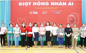 Bà Rịa - Vũng Tàu: Hơn 2.000 người tham gia hiến máu tình nguyện trong chương trình “Hành trình đỏ 2022”