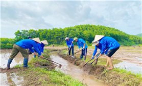 Quảng Ninh: Ngày cao điểm tình nguyện chung tay xây dựng nông thôn mới