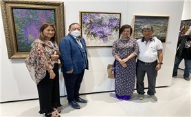 3 họa sĩ Việt mang tranh đi dự triển lãm quốc tế