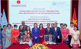 Việt Nam, Liên Hợp Quốc ký văn kiện Khung Chiến lược hợp tác phát triển bền vững giai đoạn 2022-2026
