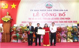 Gia Lai: Thị xã An khê hoàn thành nhiệm vụ xây dựng nông thôn mới