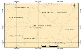 Kon Plông (Kon Tum): Liên tiếp xảy ra 3 trận động đất mạnh