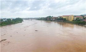 Bắc Giang: Phát lệnh báo động số II trên sông Lục Nam