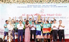 Quảng Ninh: Bế mạc Giải bóng đá các cơ quan Báo chí toàn quốc - Press Cup lần thứ VI năm 2022